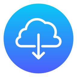 download da nuvem Ícone