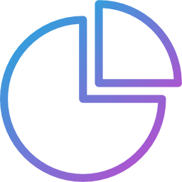 diagramme circulaire Icône