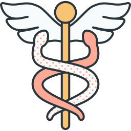 caduceo icona