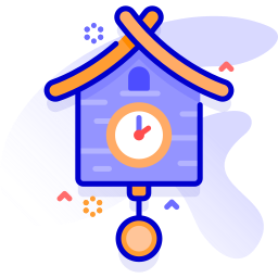 Cuckoo clock icon