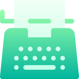 Typewriter icon