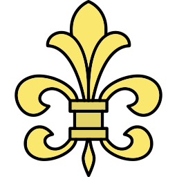 fleur de lis icona