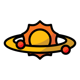 Solar system icon