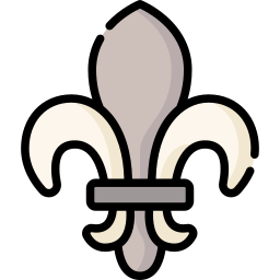 fleur de lis icona