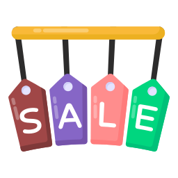 Sale label icon