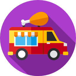 Food truck icon