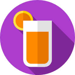 Orange juice icon