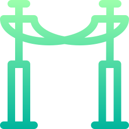 Electric pole icon