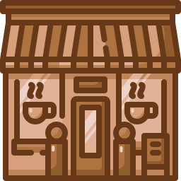 Coffee shop icon