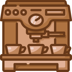 Coffee machine icon