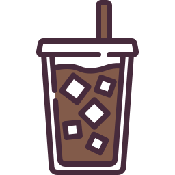 Iced coffee icon