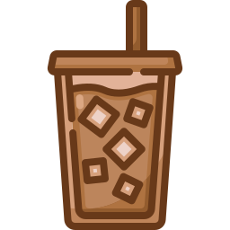 Iced coffee icon