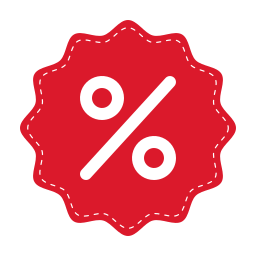 Discount label icon