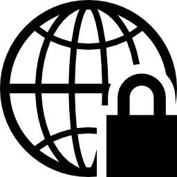 Global lock icon