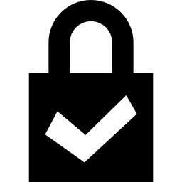 Lock active icon