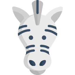 zebra icona