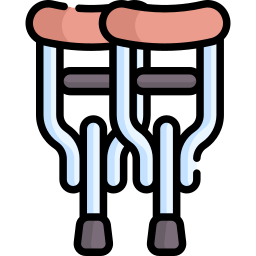 Crutches icon