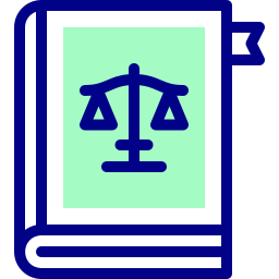 Law book icon