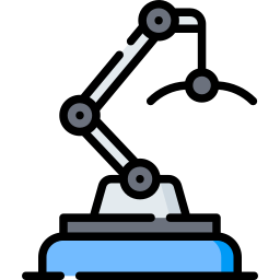 Промышленный робот иконка