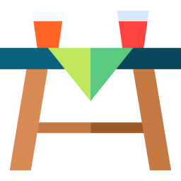 Picnic table icon