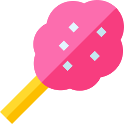 Cotton candy icon