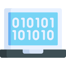 Binary code icon