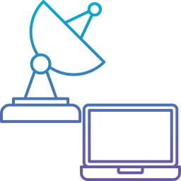 antenne satellite Icône