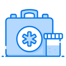 First aid kit icon