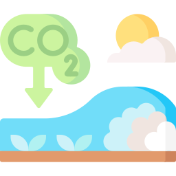 Ocean acidification icon