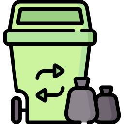 Recycling bin icon