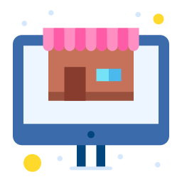 Online shop icon