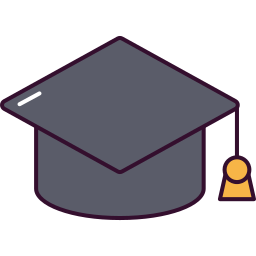 Graduate hat icon