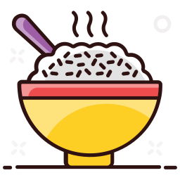 Rice bowl icon