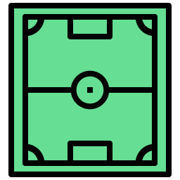 Football field icon