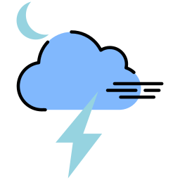 Night wind icon