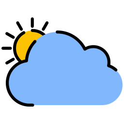 Cloudy day icon