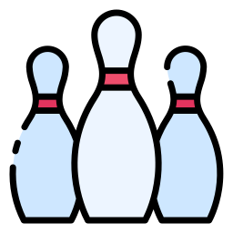 Bowling pins icon