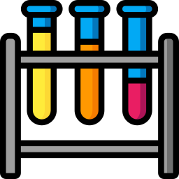 Test tubes icon