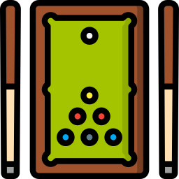 Pool table icon