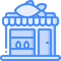 Fish shop icon