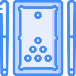 Pool table icon