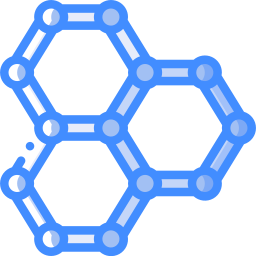 molécules Icône