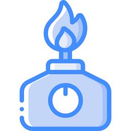 Bunsen burner icon