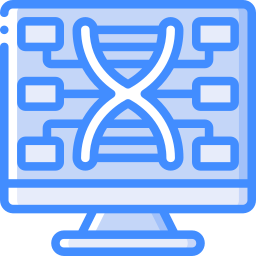 Dna strand icon