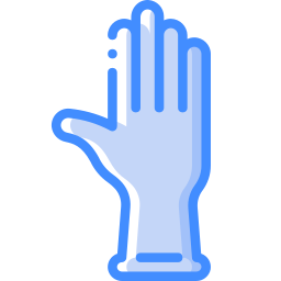 Rubber gloves icon