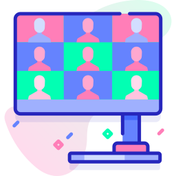 Video conference icon