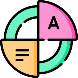 diagramme circulaire Icône