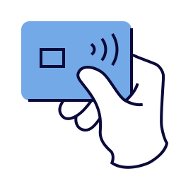 Cashless payment icon