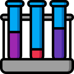 Test tubes icon