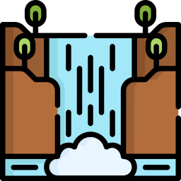 Waterfall icon